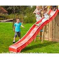 Tobogan Spust 300 cm Jungle Gym sa TUV Sertifikatom - Red