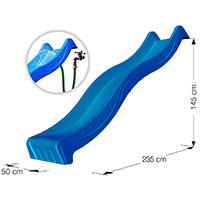 Vodeni Tobogan Spust 2.65 m - Jungle Gym Sa TUV Sertifikatom Blue