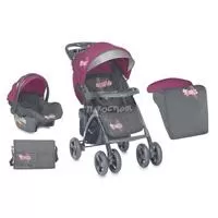 Kliknite za detalje - Bertoni Kolica Rio Set Grey&Rose Spring 10020641459