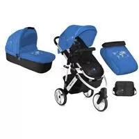 Kliknite za detalje - Bertoni Kolica Set Monza Grey&Blue World 10020741437