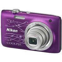 Kliknite za detalje - Nikon Digitalni Fotoaparat Coolpix S2800 Ljubičasti Lineart