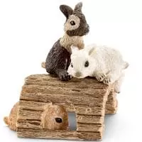Kliknite za detalje - Schleich Domaće životinje - Kunići, igraju se 13748