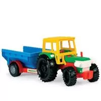Kliknite za detalje - Dečija igračka traktor sa prikolicom Wader 35001