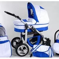 Kliknite za detalje - Kunert Kolica za bebe Silver Set 3u1 01