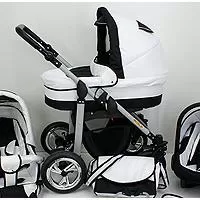 Kliknite za detalje - Kunert Kolica za bebe Silver Set 3u1 02