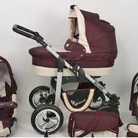 Kliknite za detalje - Kunert Kolica za bebe Silver Set 3u1 05