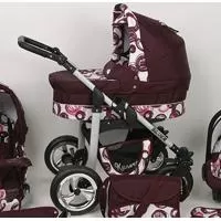 Kliknite za detalje - Kunert Kolica za bebe Silver Set 3u1 06