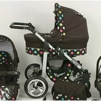 Kliknite za detalje - Kunert Kolica za bebe Silver Set 3u1 08