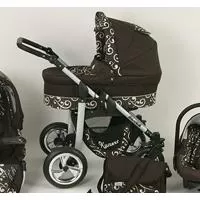 Kliknite za detalje - Kunert Kolica za bebe Silver Set 3u1 09