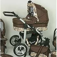 Kliknite za detalje - Kunert Kolica za bebe Silver Set 3u1 10