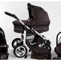 Kliknite za detalje - Kunert Kolica za bebe Silver Set 3u1 12