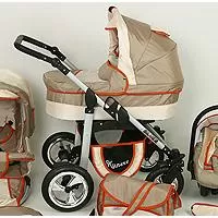 Kliknite za detalje - Kunert Kolica za bebe Silver Set 3u1 13