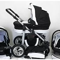 Kliknite za detalje - Kunert Kolica za bebe Silver Set 3u1 16