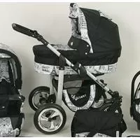 Kliknite za detalje - Kunert Kolica za bebe Silver Set 3u1 20