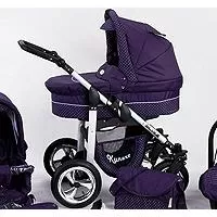 Kliknite za detalje - Kunert Kolica za bebe Silver Set 3u1 24
