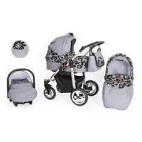 Kliknite za detalje - Kunert Kolica za bebe Silver Set 3u1 35