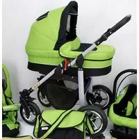 Kliknite za detalje - Kunert Kolica za bebe Silver Set 3u1 36