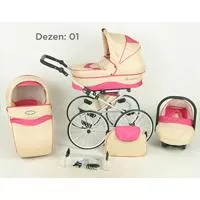 Kliknite za detalje - Kunert Kolica za bebe Romantic Set 3u1 01