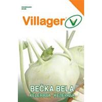 Kliknite za detalje - Seme za povrće 5 kesica - Keleraba bečka bela Villager 003599