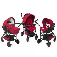 Kliknite za detalje - Chicco 3u1 Set Kolica Trio Living Smart Red 04079261700000