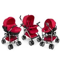 Kliknite za detalje - Chicco 3u1 Set Kolica Trio Sprint Red Wave 07079365930000