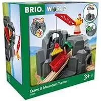 Kliknite za detalje - BRIO Igračka Planinski tunel i dizalica 33889