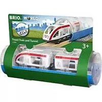 Kliknite za detalje - BRIO igračka Putnički voz i tunel 33890