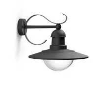 Kliknite za detalje - Zidna spoljašnja svetiljka PHILIPS Topiary crna 1xmax60W E27 230V