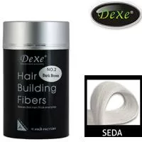Kliknite za detalje - Preparat za proređenu kosu Dexe Hair Building Fibers 22g seda