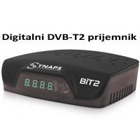 Set Top Box Digitalni prijemnik TV signala Synaps Bit2 Full HD DVB-T2