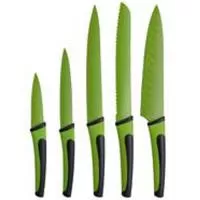 Kliknite za detalje - Bergner Nož set 5 kom Renberg Flash green RB-2516-G