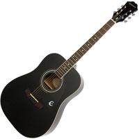 Kliknite za detalje - Akustična gitara Epiphone DR-100 Ebony Chrome