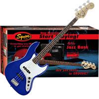 Kliknite za detalje - Bas gitara Squier By Fender Affinity J Bass w i pojačalo Rumble 15 Amp Metallic Blue