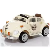 Kliknite za detalje - Automobil na akumulator Buba jednosed 201 krem boje