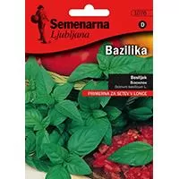 Kliknite za detalje - Seme za začinsko bilje 5 kesica - Bosiljak - Ocimum basilicum Semenarna 1076