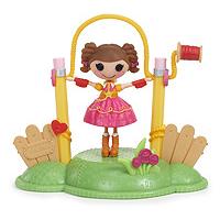 Kliknite za detalje - Mini Lalaloopsy Lutka Playset Prairie Dusty Trails preskače konopac 529507