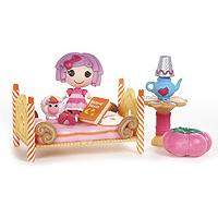 Kliknite za detalje - Mini Lalaloopsy Lutka Lutka Playset Pillow pravi pidžama žurku 532545