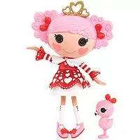 Kliknite za detalje - Lalaloopsy Lutka Queenie Red Heart 529675