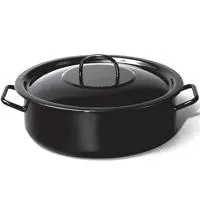 Kliknite za detalje - Metalac Masiv Plitka šerpa sa poklopcem 32cm 8L 32468