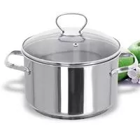 Kliknite za detalje - Metalac Aria Inox duboka šerpa sa poklopcem 16cm 97082