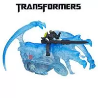 Kliknite za detalje - Hasbro Transformers Figura Movie 4 Dino Sparkers A6492 Bumblebee & Strafe