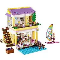 Kliknite za detalje - LEGO® FRIENDS kocke Stefanina kuća na plaži LE41037