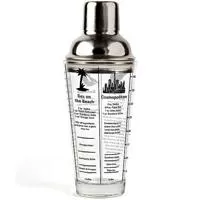 Kliknite za detalje - Kikkerland šejker Mix Master Cocktail Shaker BA22
