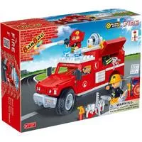 Kliknite za detalje - BanBao kocke Vatrogasni Jeep 8316