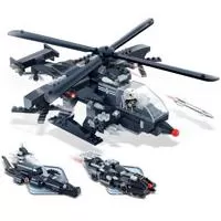 Kliknite za detalje - BanBao kocke Vojni borbeni helikopter 3 u 1  8488