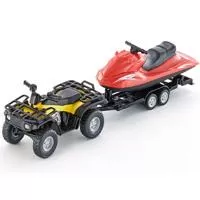 Kliknite za detalje - Siku Quad motor sa prikolicom i skuterom 2314