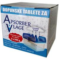 Tablete za apsorber vlage 2x500g
