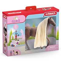 Kliknite za detalje - Schleich Horse Club figure Konji - Leo i Roki 42586