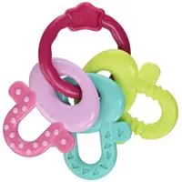 Kliknite za detalje - Bright Starts Glodalica za bebe - Devojčicama dozvoljeno žvakanje