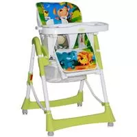 Kliknite za detalje - Bertoni Lorelli Stolica za hranjenje beba Primo Green jungle